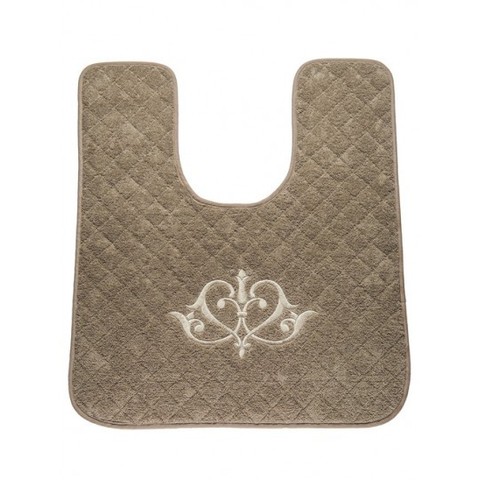 Коврик для унитаза 50х60 Old Florence Ванити коричневый