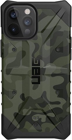 Чехол Uag Pathfinder SE Camo для iPhone 12/12 Pro зеленый камуфляж (Forest Camo) 112357117271