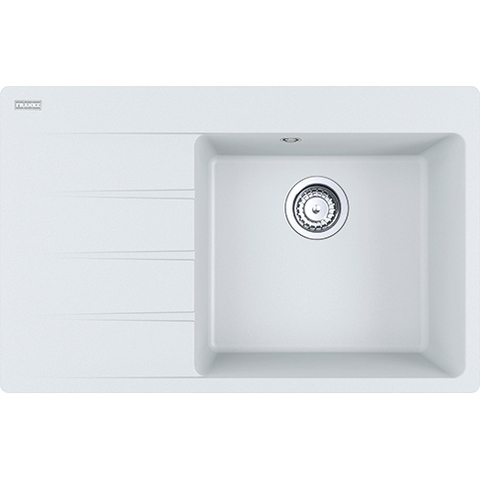 Кухонная мойка Franke Centro CNG 611-78 TL Fragranite Белый чаша справа