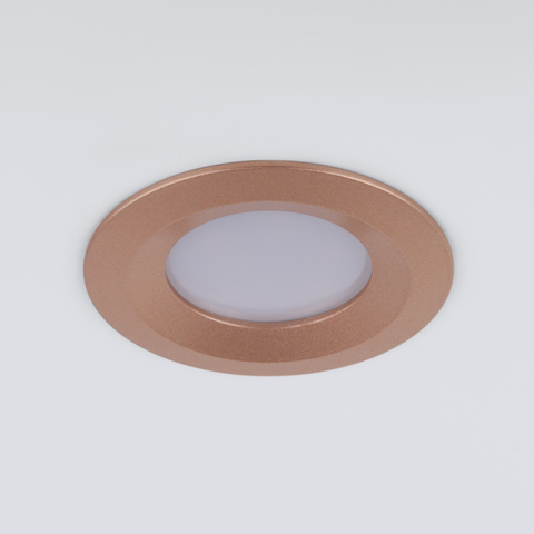 Встраиваемый светильник 110 MR16 золотой