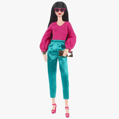 Барби Лукс 19 с Дополнительным Аутфитом Mix-and-Match Колор Блок