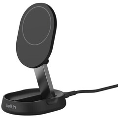 Беспроводная зарядка Belkin BoostCharge Pro Convertible Stand with Qi2, черный