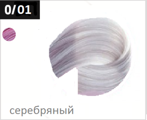 OLLIN silk touch 0/01 корректор серебряный 60мл безаммиачный стойкий краситель для волос