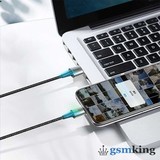 Baseus Zinc USB to Magnetic Lightning Cable 2.4A 1m Black CALXC-A01