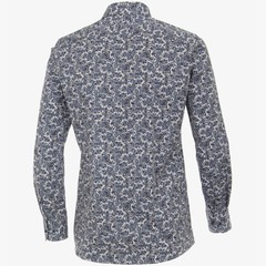 Сорочка мужская Casamoda Modern Fit 303523700-100 растительный принт в синей гамме