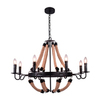 Люстра Arte Lamp Marsiglia A8956LM-8BK