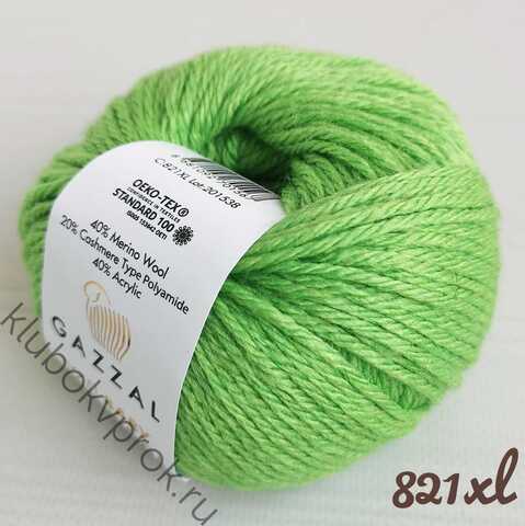 GAZZAL BABY WOOL XL 821, Салатовый