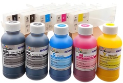 Комплект ПЗК TM-240/TM-340 и комплект пигментных чернил DCTEC 5x200