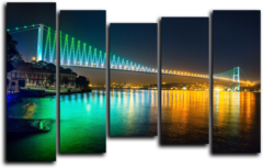 Модульная картина "Мост Стамбула"