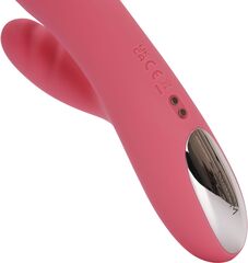 Розовый вибратор-кролик с функцией пенетрации Avery - 19,5 см. - 