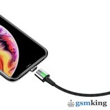 Baseus Zinc USB to Magnetic Lightning Cable 2.4A 1m Black CALXC-A01