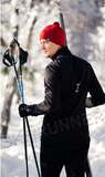 Утеплённый лыжный костюм Nordski Base Black-Red с высокой спинкой мужской