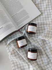 Свеча в тёмной банке 100мл