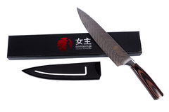 Кухонный шеф-нож, поварской, универсальный Onnaaruji. Профессиональный. Длина лезвия 21 см. Люкс серия