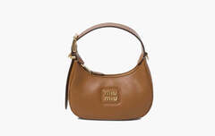 Сумка Miu Miu Wander Leather Mini Hobo Bag "Caramel"