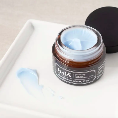 Klairs Midnight Blue Calming Cream Глубокоувлажняющий ночной крем для лица