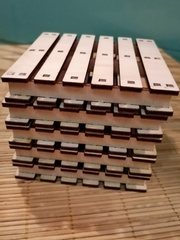 Набор подставок под горячее в виде паллеты, 5 шт.