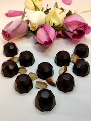 Шоколадные конфеты на пекмезе плодов рожкового дерева с Миндалём, 60 г