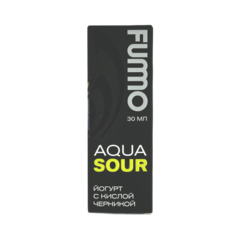 Fummo Aqua Sour Salt 30 мл - Йогурт с Кислой Черникой (20 мг)