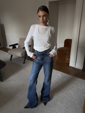Джинсы Flare fit