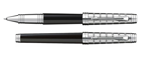 Ручка-роллер Parker Premier Custom T561, Tartan ST  (S0887910)