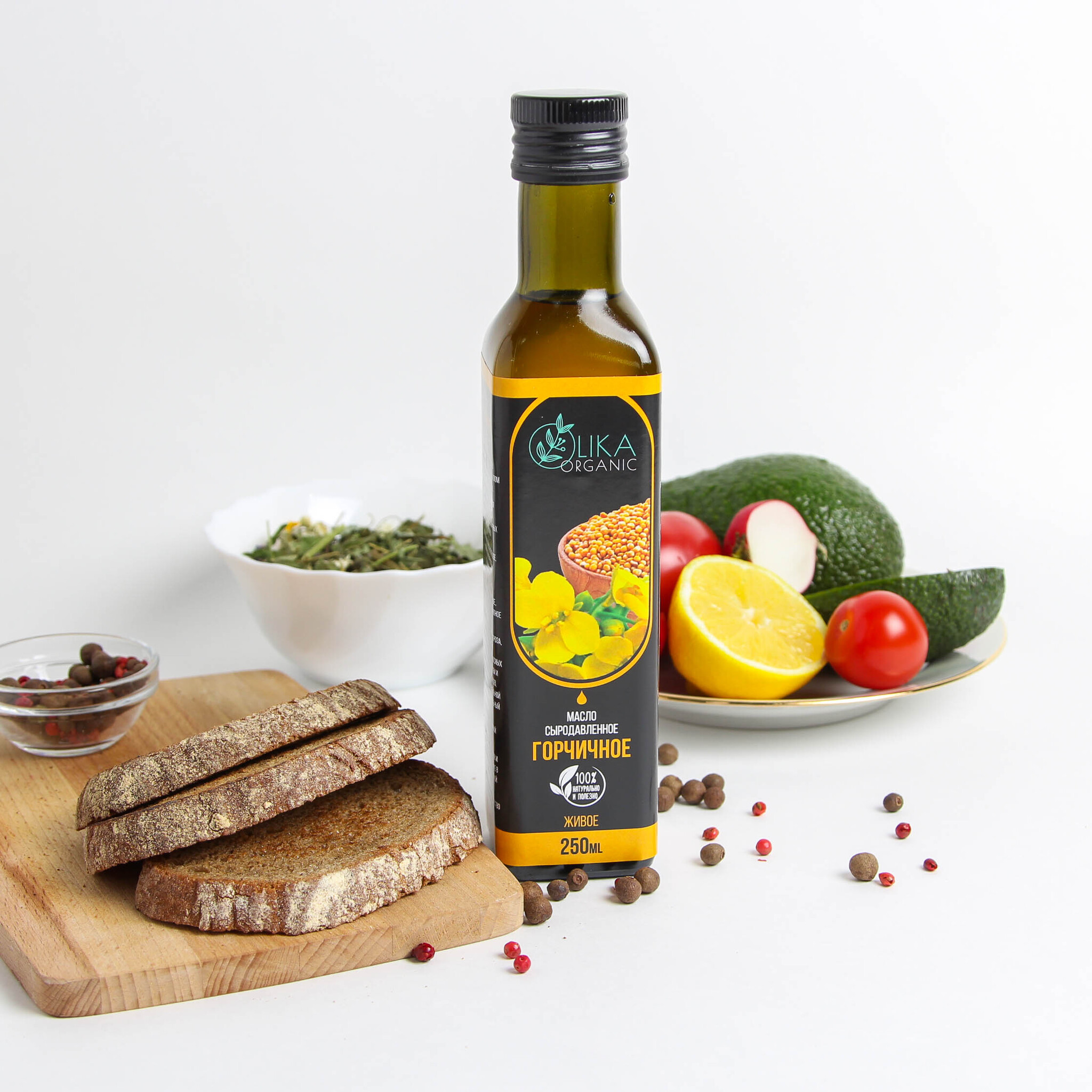 Горчичное масло от Olika Organic