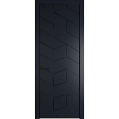 Межкомнатная дверь эмаль Profil Doors 9PA нэви блу глухая