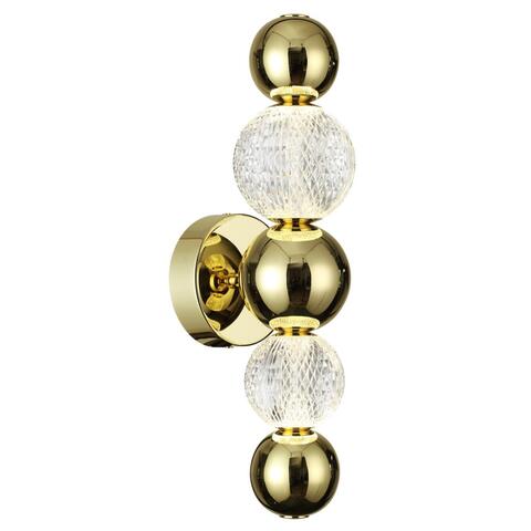 Настенный светодиодный светильник Odeon Light CRYSTAL 5008/7WL