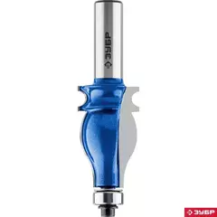 ЗУБР 25.4 x 41 мм, хвостовик 12 мм, фреза кромочная фигурная №5, Профессионал (28716-25.4)