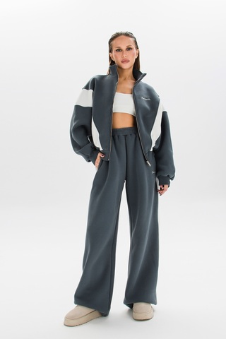 Брюки-палаццо VINTAGE WARM BASALT