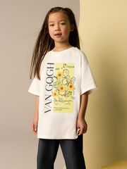 Футболка для девочки Next AK5-949, Белый