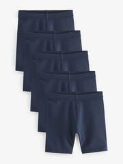 Шорты-велосипедки для высоких девочек Next Q77-117, 5 шт, Темно-синий