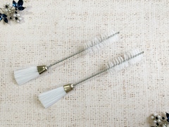 Кисточка для чистки швейных машин, ёршик, 15 см