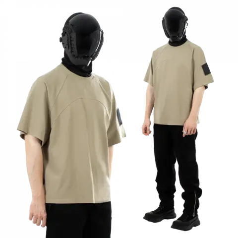 Футболка Heartz «Waveform» Raglan Kimono светло-зеленая