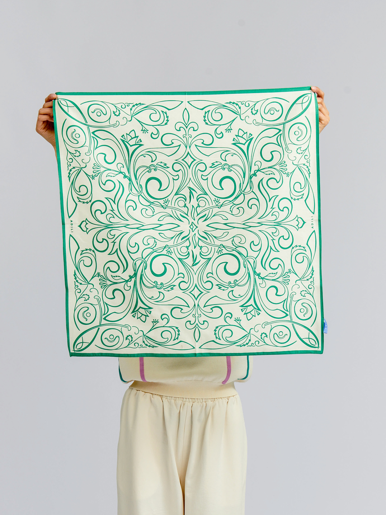 ПЛАТОК хлопок | 65х65 | (290-06) «Ақбұлақ»