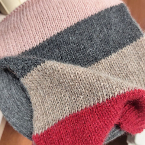 Кашемир FILATI NATURALI ECO CASHMERE 3/18 темно-красный