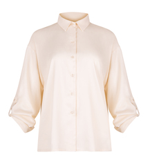 Пижамный топ с длинным рукавом LISCA PARIS 084389 | Сливочный пломбир