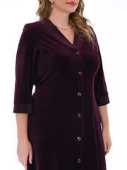 4067 Халат на пуговицах