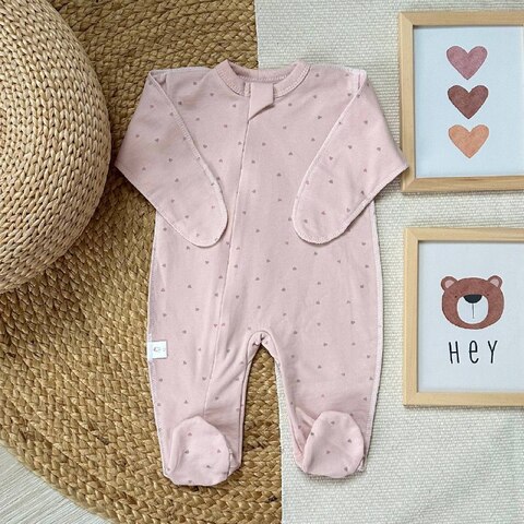 Комбинезон слип на молнии с начёсом