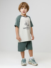 шорты  для мальчика  КР 400860/темно-зеленый 5611 к606