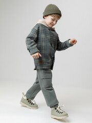 брюки  для мальчика  КР 400829/пряный базилик к650