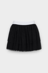 юбка  для девочки  К 7135/черный