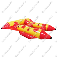 Двойной водный банан, "Красный" мест для посадки 4, без усиления