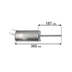 Двигатель эл. QUATTRO ELEMENTI Deep 750 (вал круглый) (770-759-000)