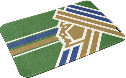 Коврик TSP 60x40см Салават Юлаев дизайн №3 зелен