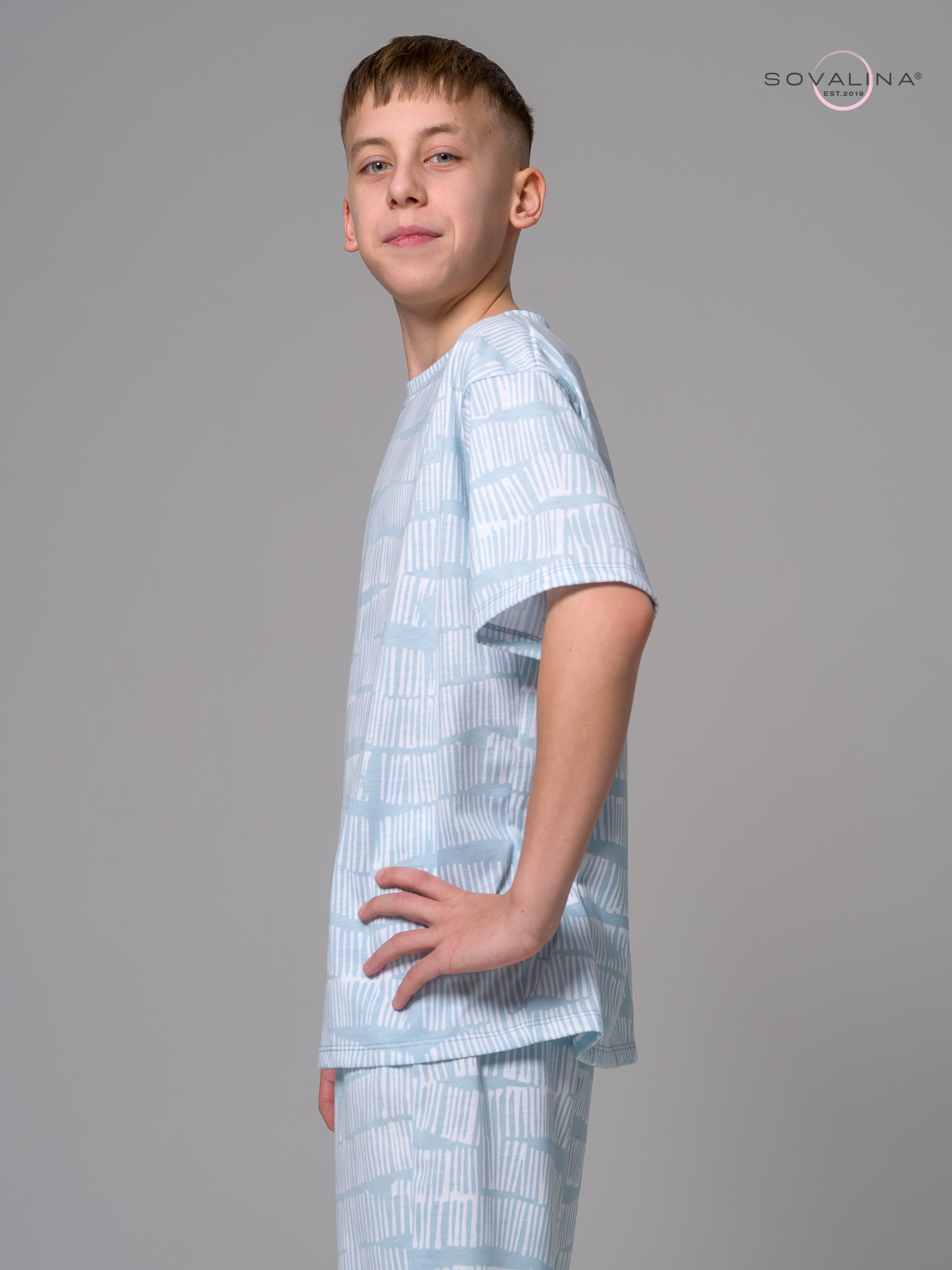 Костюм Light men белые волны MAX