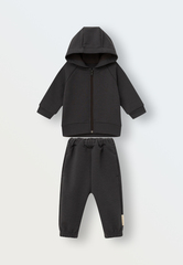 Костюм из футера петля (графит)