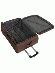 Чемодан Redmond тканевый облегченный средний Коричневый 68x43x27+3 см3