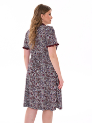 4549 Халат на пуговицах