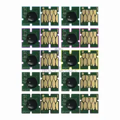 Чипы для Epson SureColor SC‑P900, SC‑P906, P900, P906 (T47A1 - T47A9 / C13T47A100 - C13T47A900), совместимые, одноразовые, комплект 10 цветов, 10 чипов